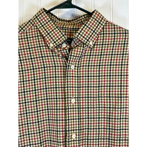 Daniel Cremieux Other - Daniel Cremieux Shirt Mens Large Signature Collection Button‎ Plaid Long Sleeve